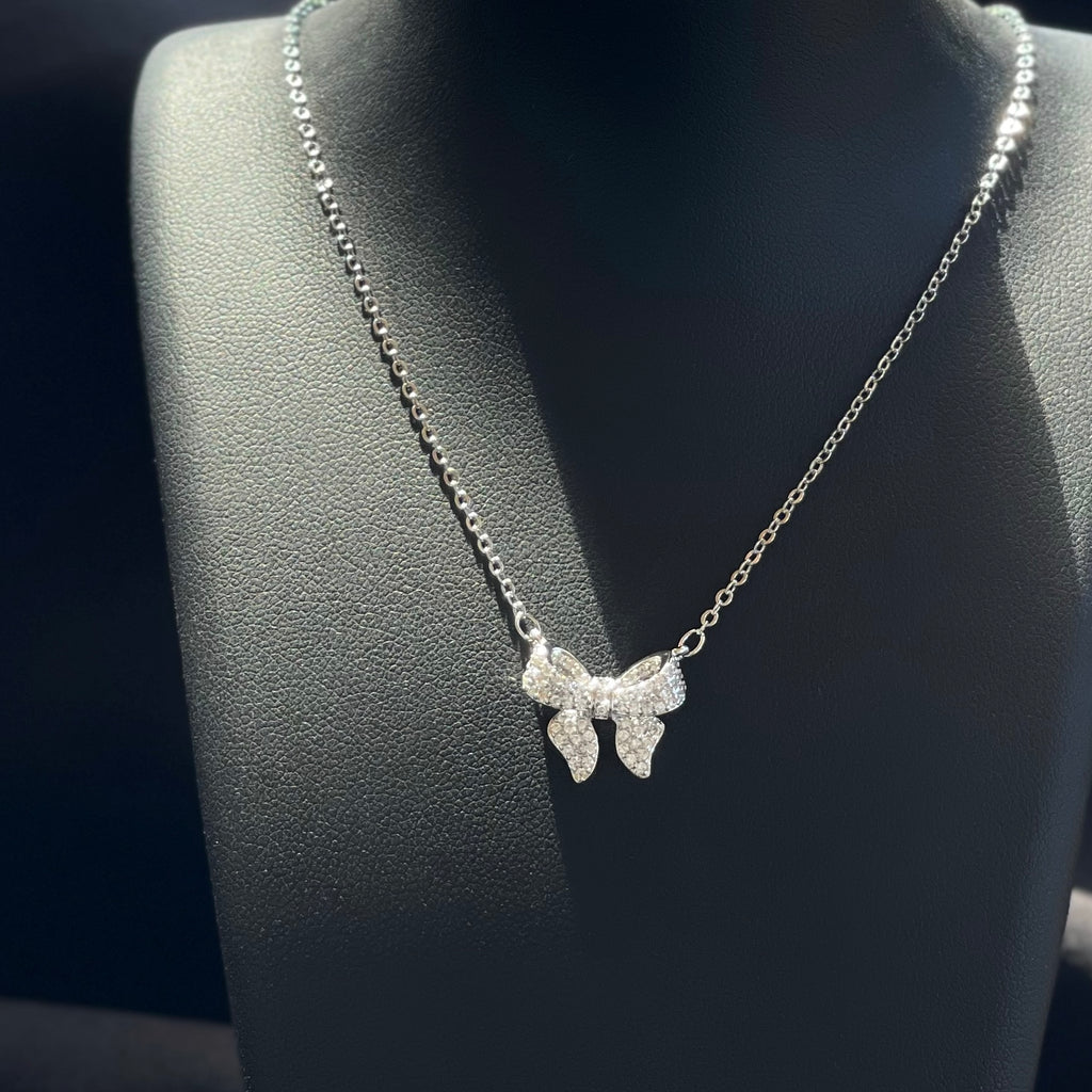 Twinkle Bow Necklace