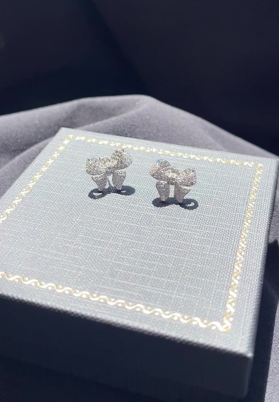 Twinkle Bow Earrings